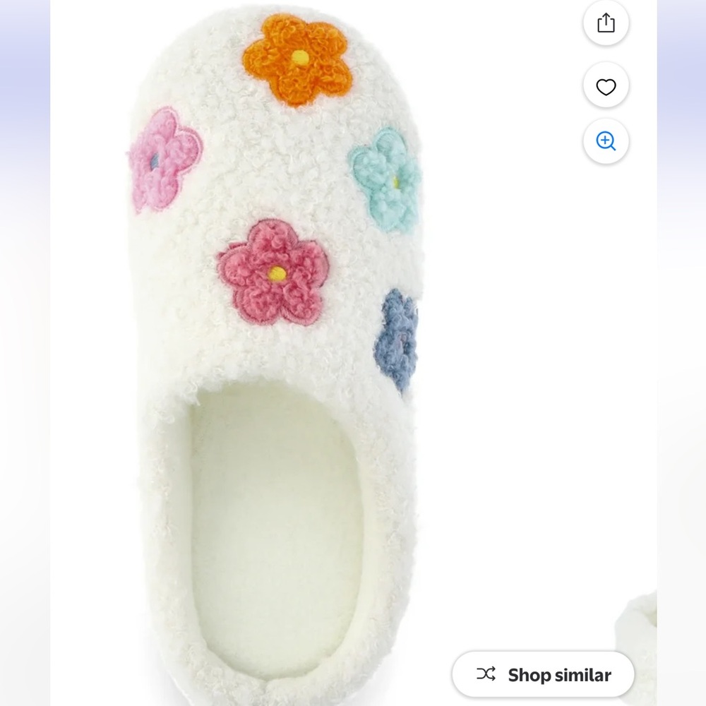Wonderkids Floral Slippers